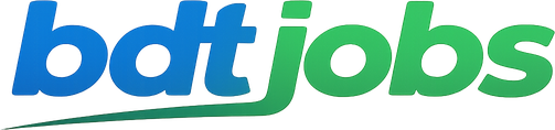 bdt jobs neon logo for Bangladesh homepage